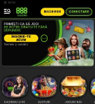 Versiune mobilă Casino 888 România online