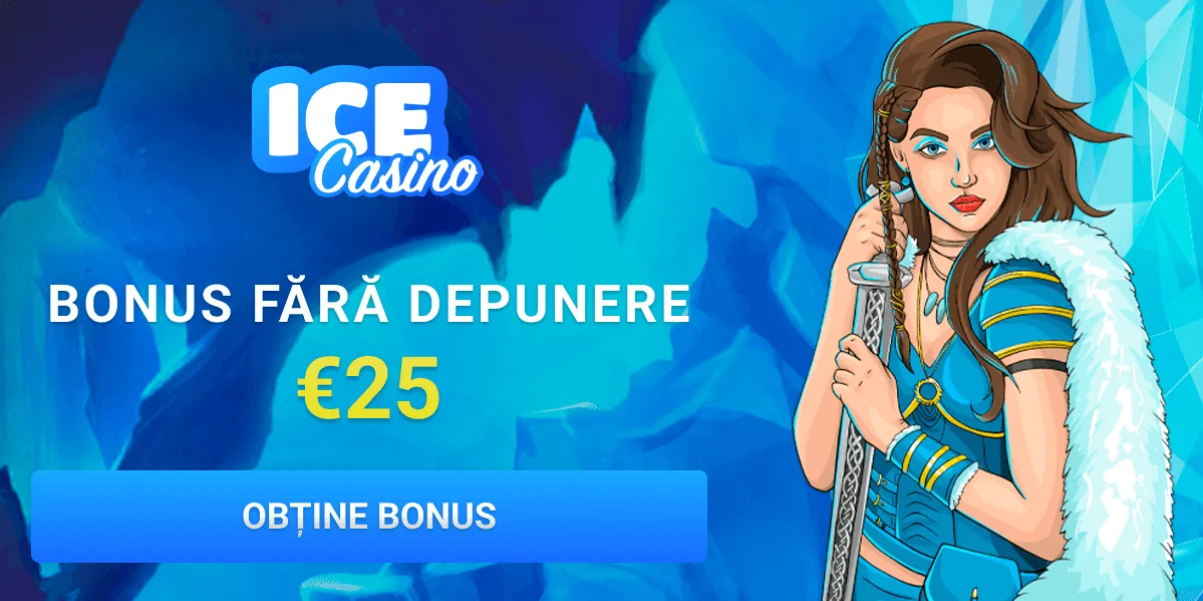 ice casino bonus fara depunere 25 euro