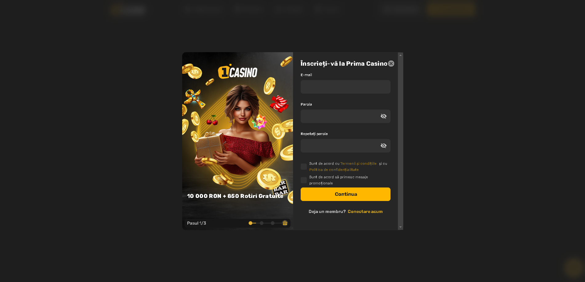 Prima casino login